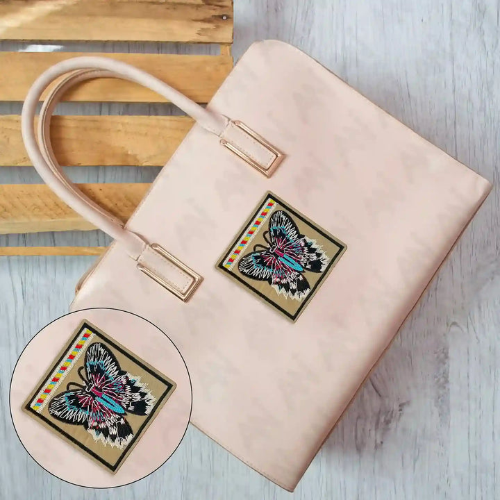 Embroidered Butterfly Patch