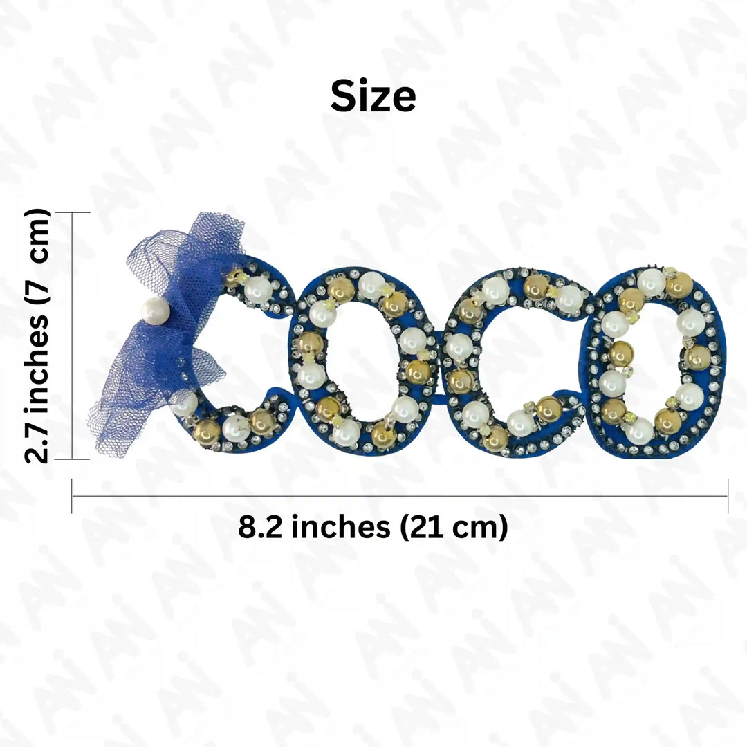 Coco Multicolor Sew Patch