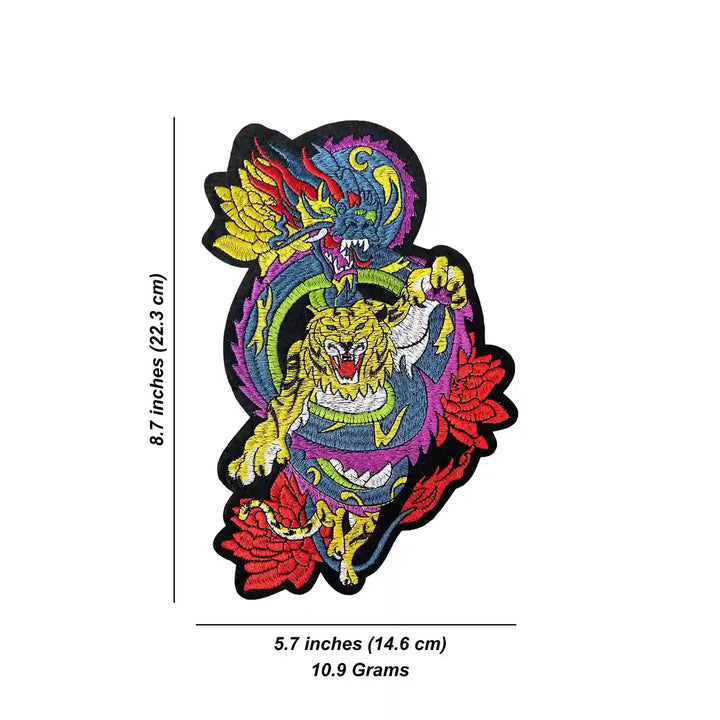Dragon and Tiger Fighting Patch