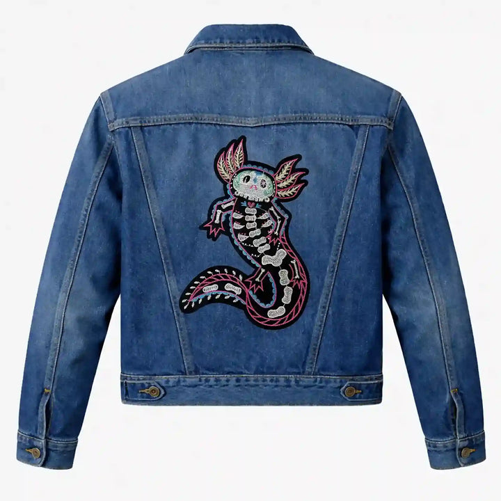 X-Ray Axolotl Design Patch