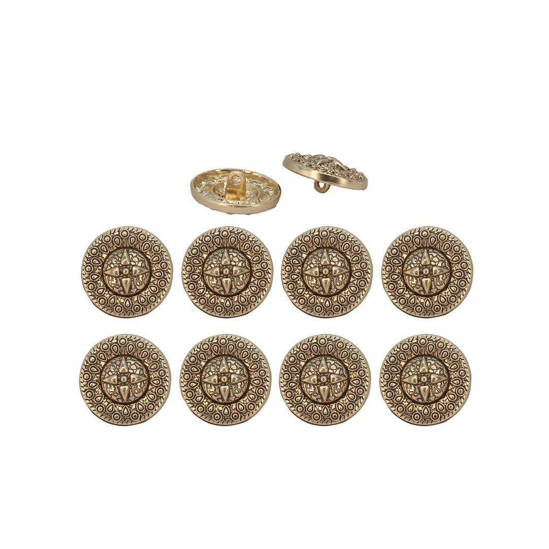 Starlight Sparkle Metal Buttons | 15mm(24L), 18mm(28L) & 23mm(36L)