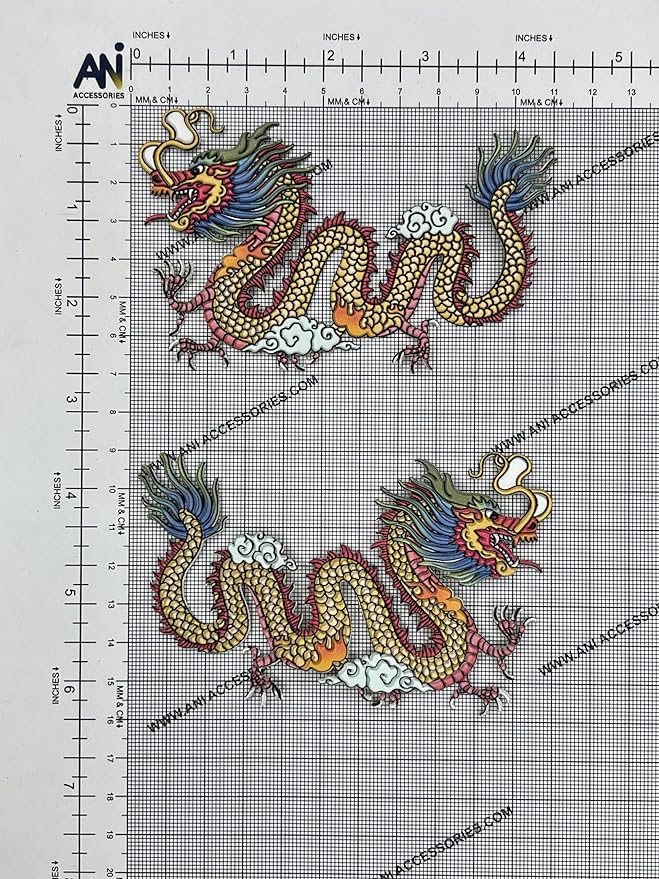 Dragon Heat Transfer Pvc Patch