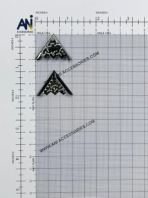 Ani Accessories Collar Tips Lapel Pin Badge Button for Men And Women Western Collar Clip Pin Brooch T-shirt Accessories (Pack Of 4)