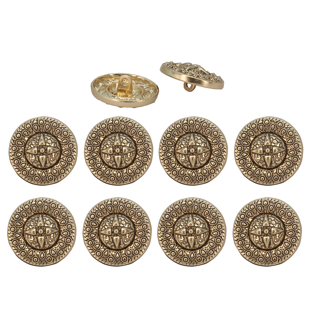 Starlight Sparkle Metal Buttons | 15mm(24L), 18mm(28L) & 23mm(36L)