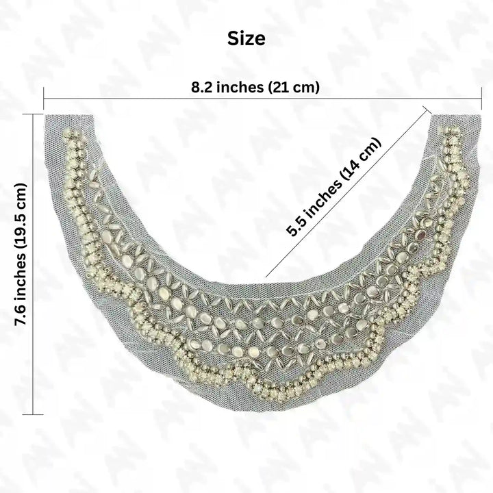 Elegant Art Deco Inspired Neckline
