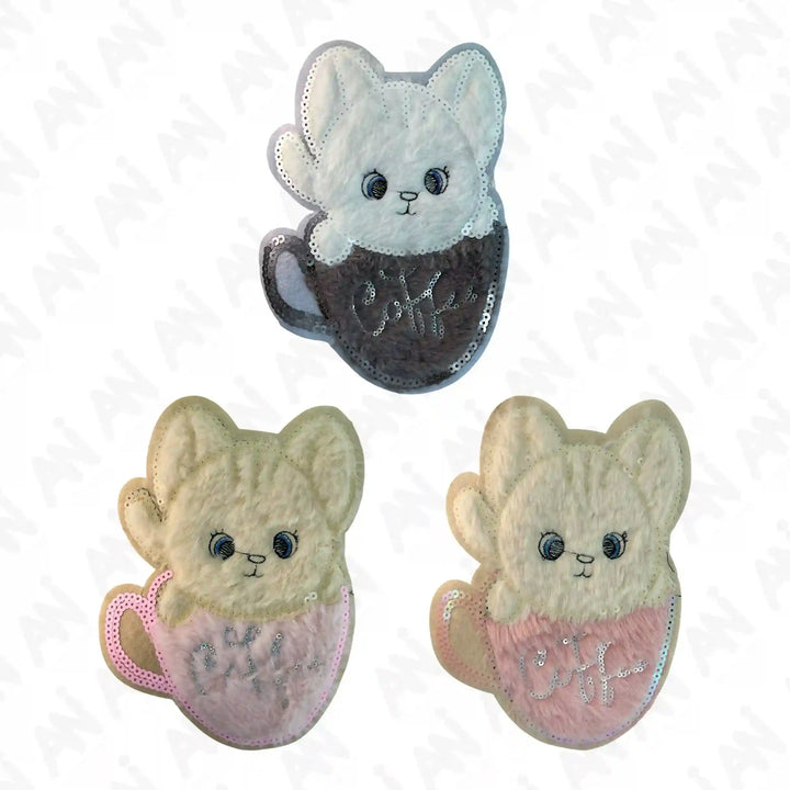 Sequin Shimmer Cup Pet Patch