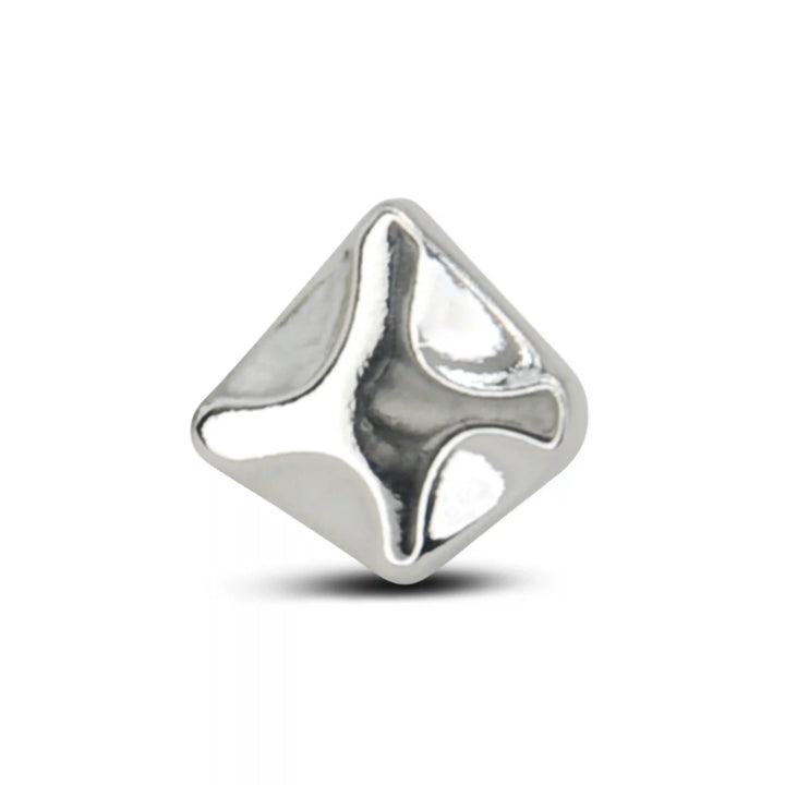 Rounded Square Metal Buttons