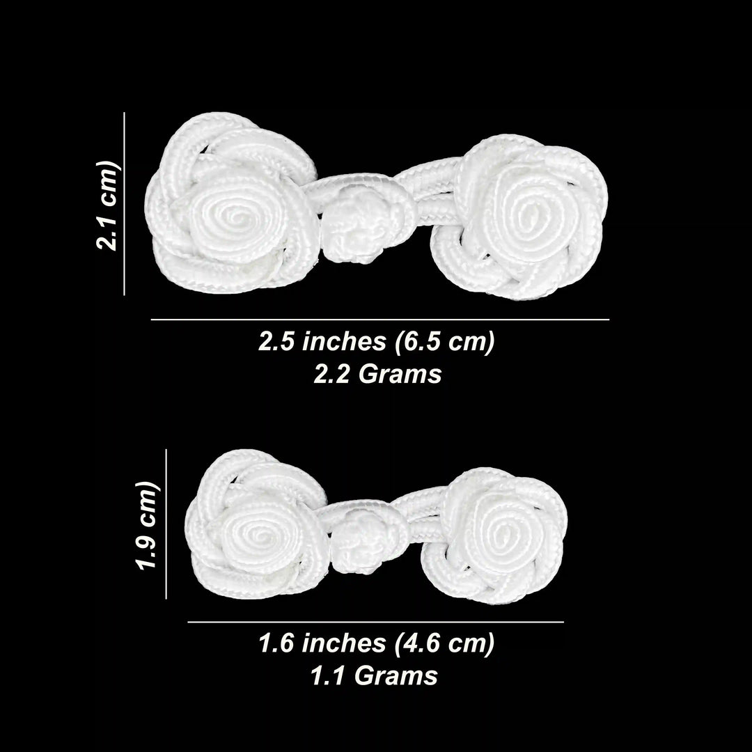 Handmade Cord Chinese Frog Knot Button Closure