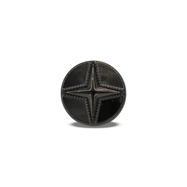 Starburst 10mm Metal Shirt Buttons