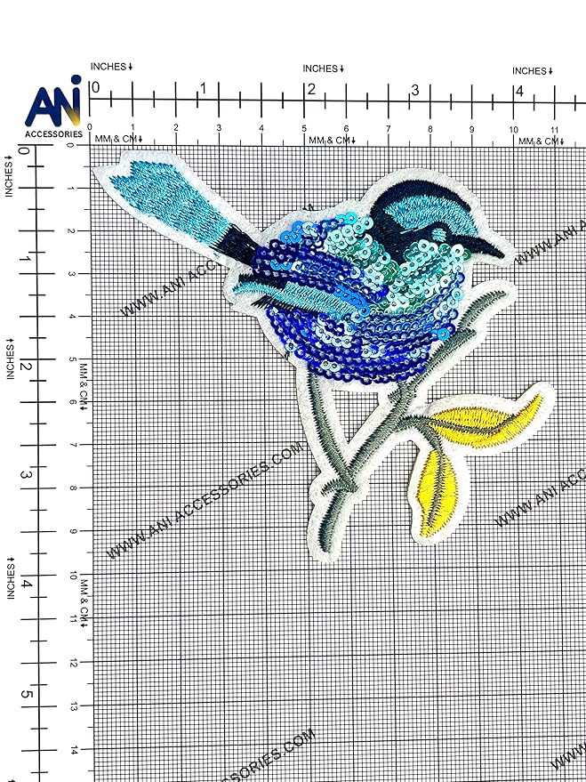 Sparrow Sequins Patch Sew & Hot fix