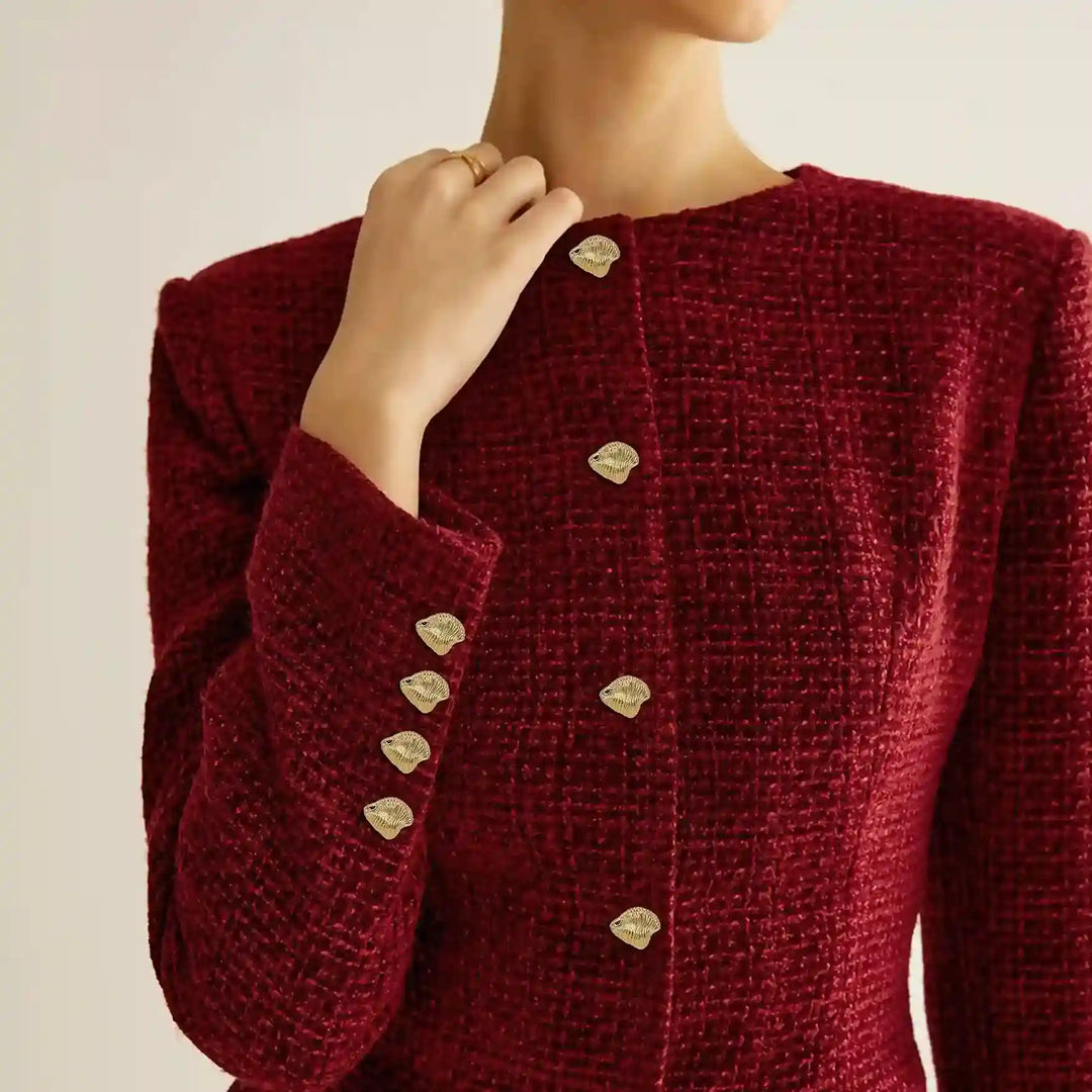 Sea Inspired Shell Metal Buttons | 20mm(32L), 25mm(40L) & 30mm(48L)