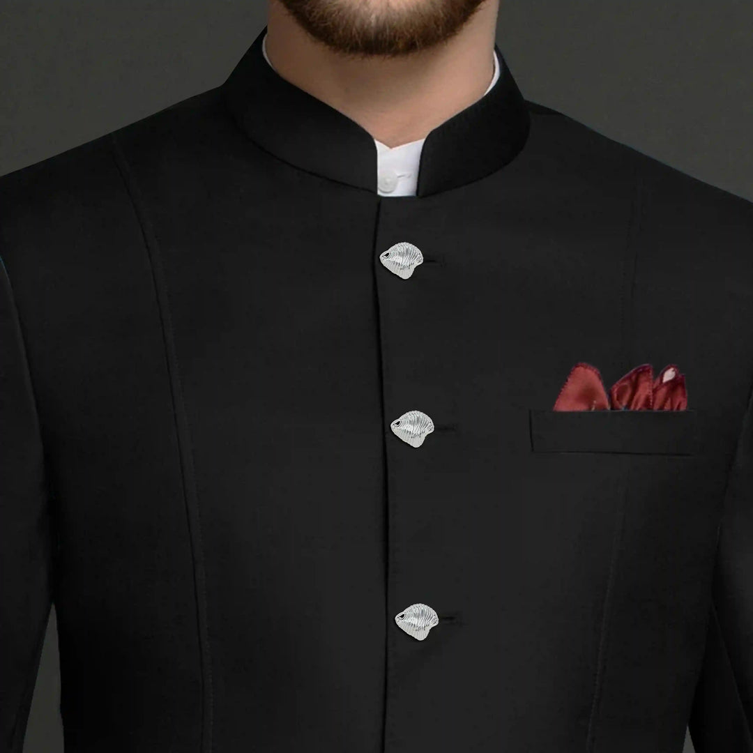 Sea Inspired Shell Metal Buttons | 20mm(32L), 25mm(40L) & 30mm(48L)