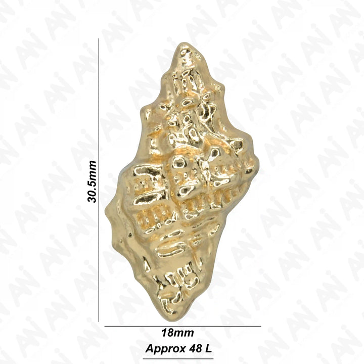 Metal Shell Inspire Buttons | 30mm(47L)