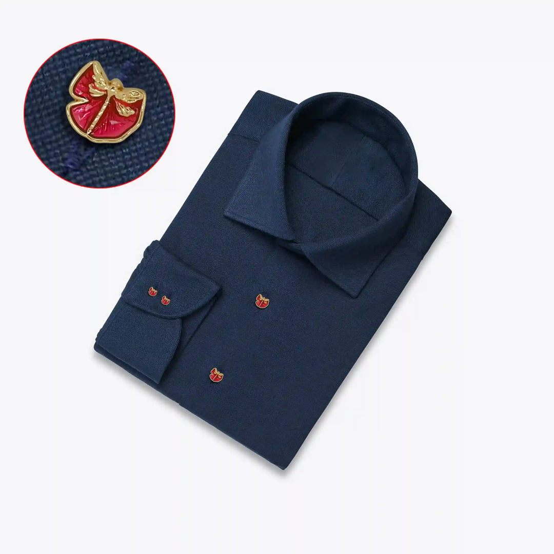 Dragon Fly Shirt Metal Buttons | 12mm & 18mm
