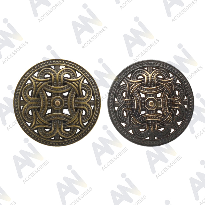 Baroque Design Metal Buttons