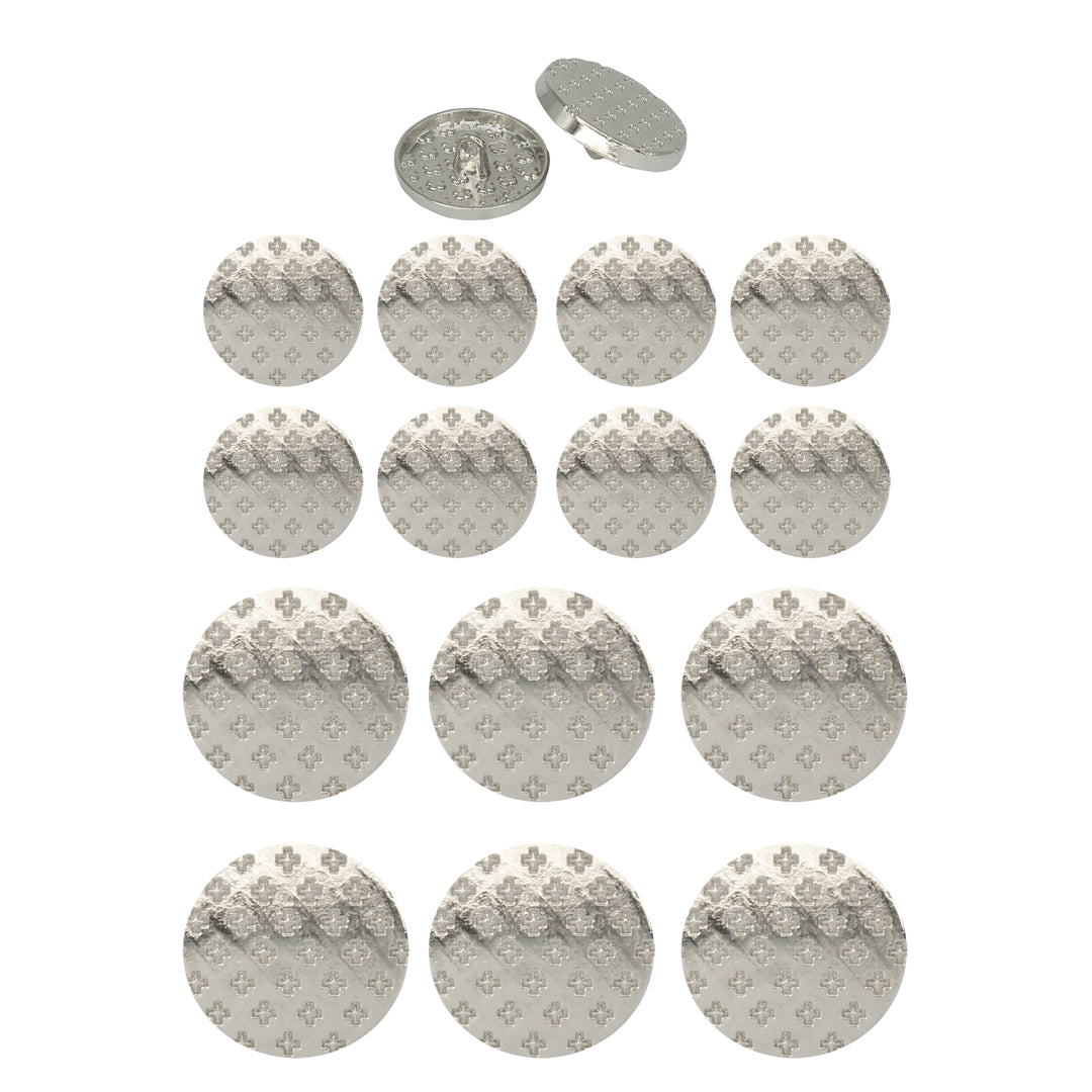 Crosshatch Pattern Buttons