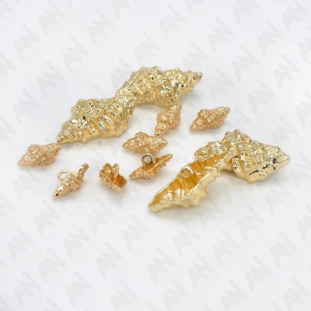 Metal Shell Inspire Buttons | 30mm(47L)