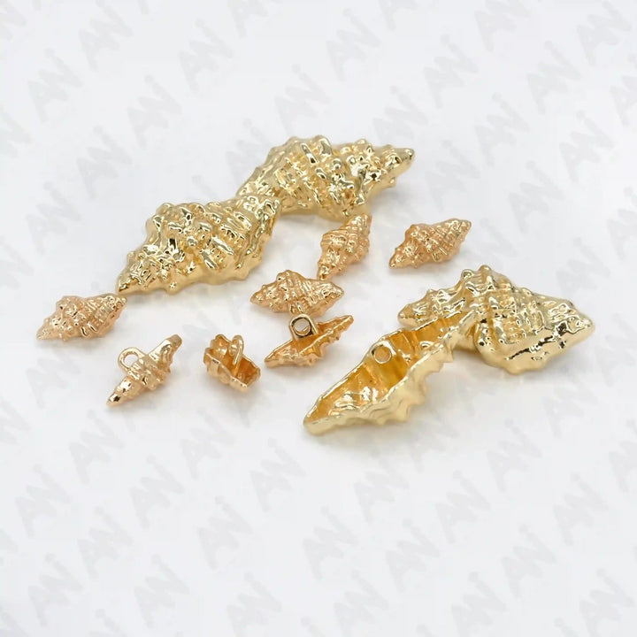Metal Shell Inspire Buttons | 30mm(47L)