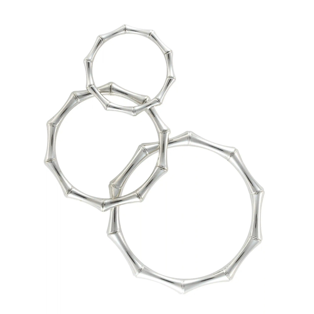 Bamboo Style Circular Buckle