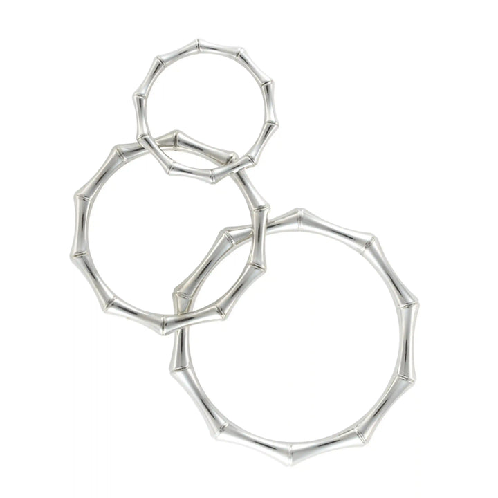 Bamboo Style Circular Buckle
