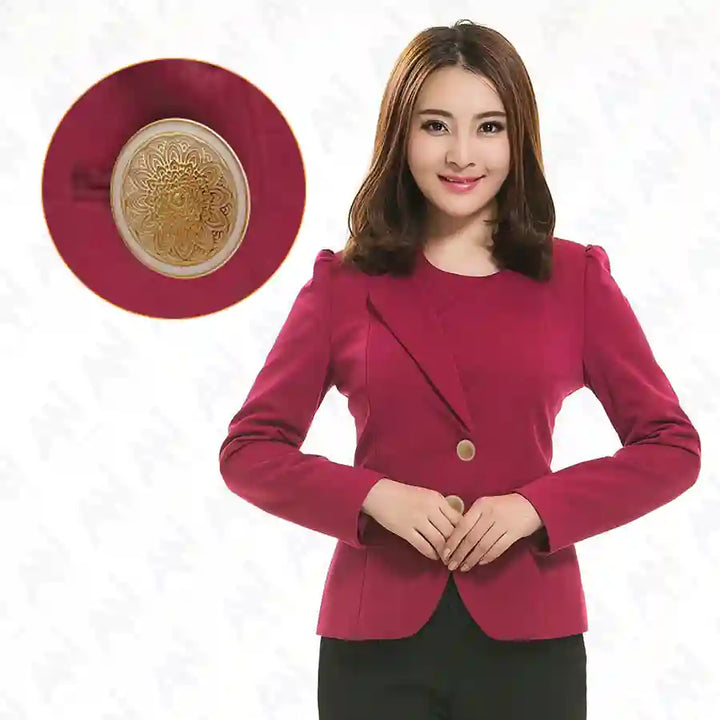 Mandala Shank Metal Button | 18mm(28L) & 21mm(34L)