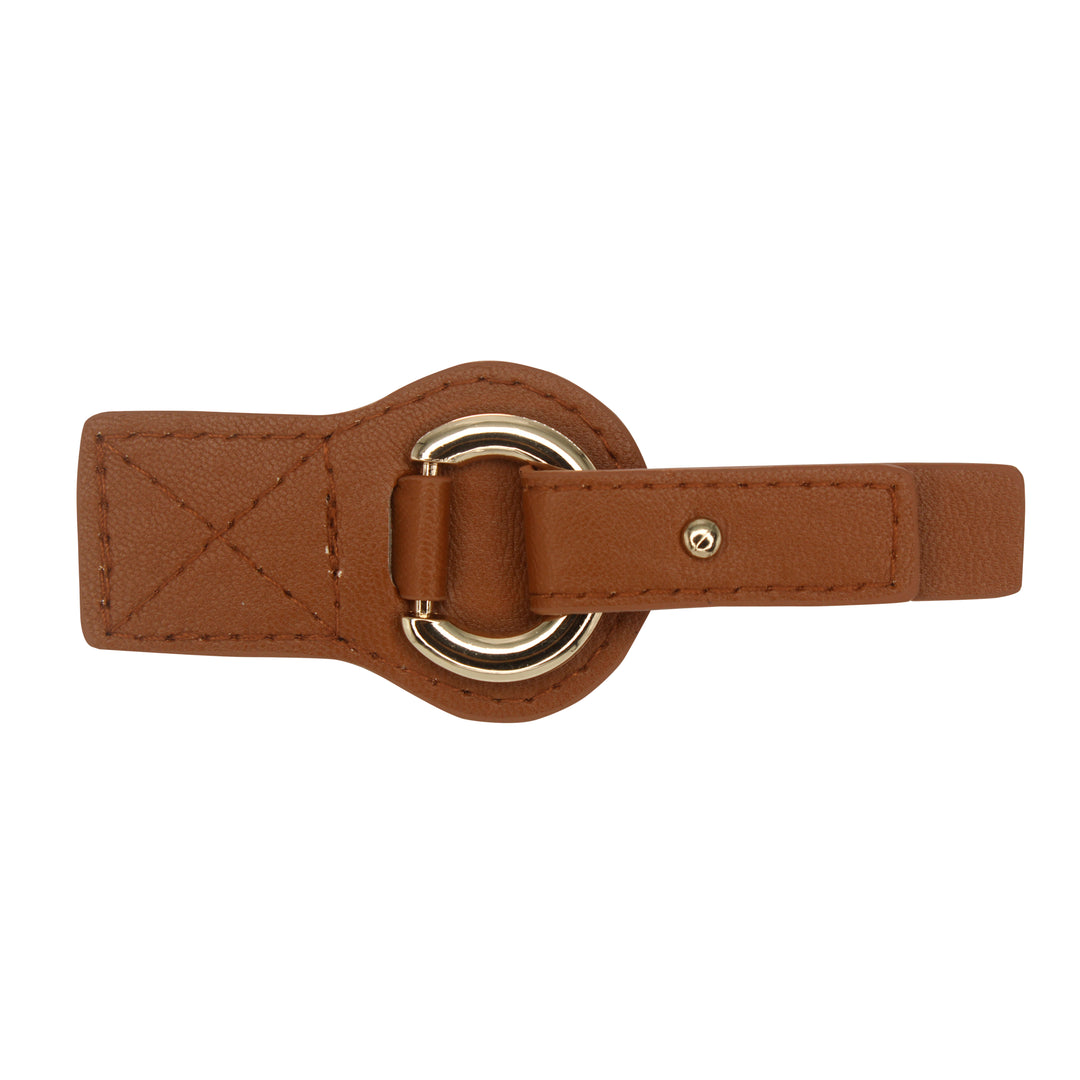 Leatherette Buckle with Ring