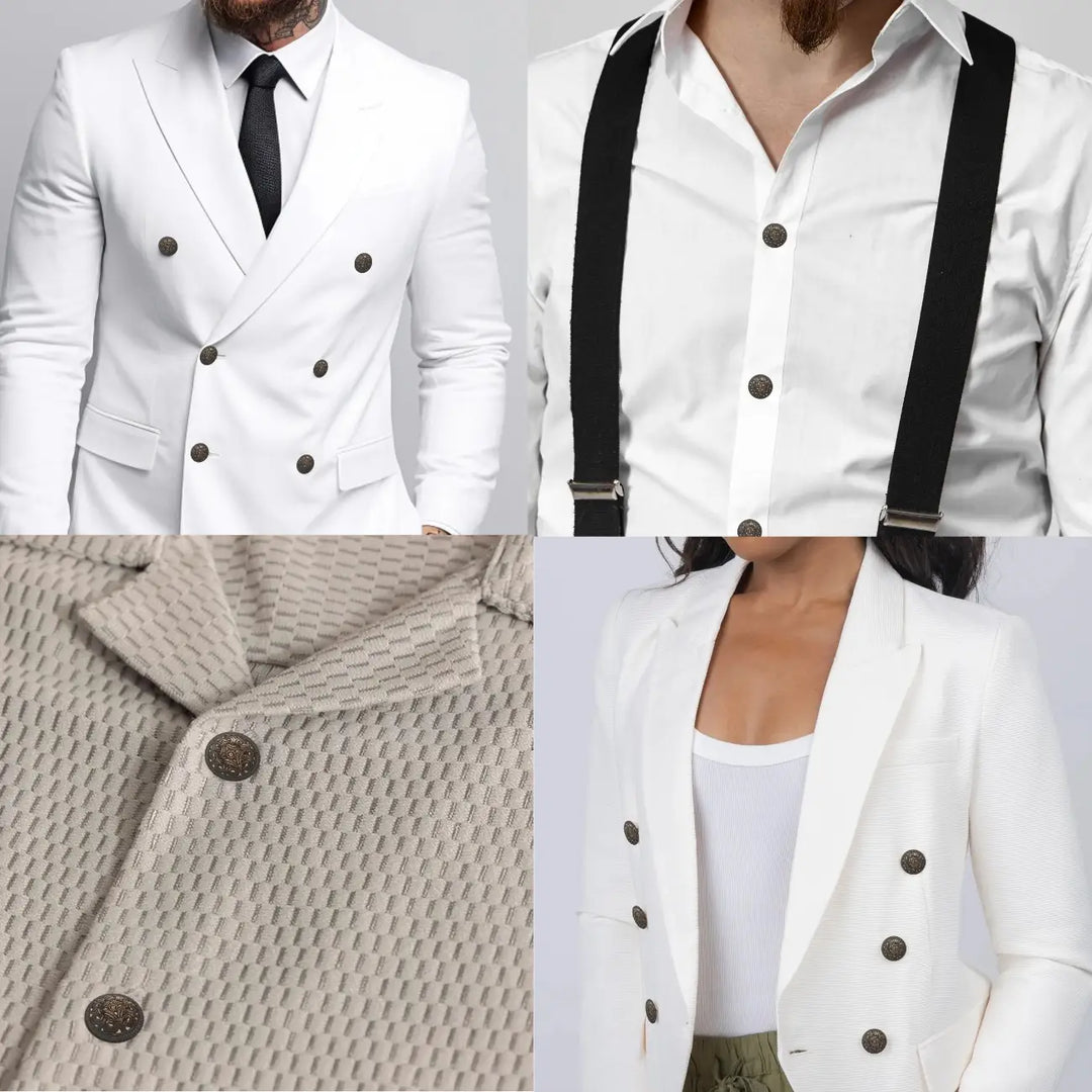 Celtic Knotwork Metal Buttons | 18mm(28L) & 20mm(32L)