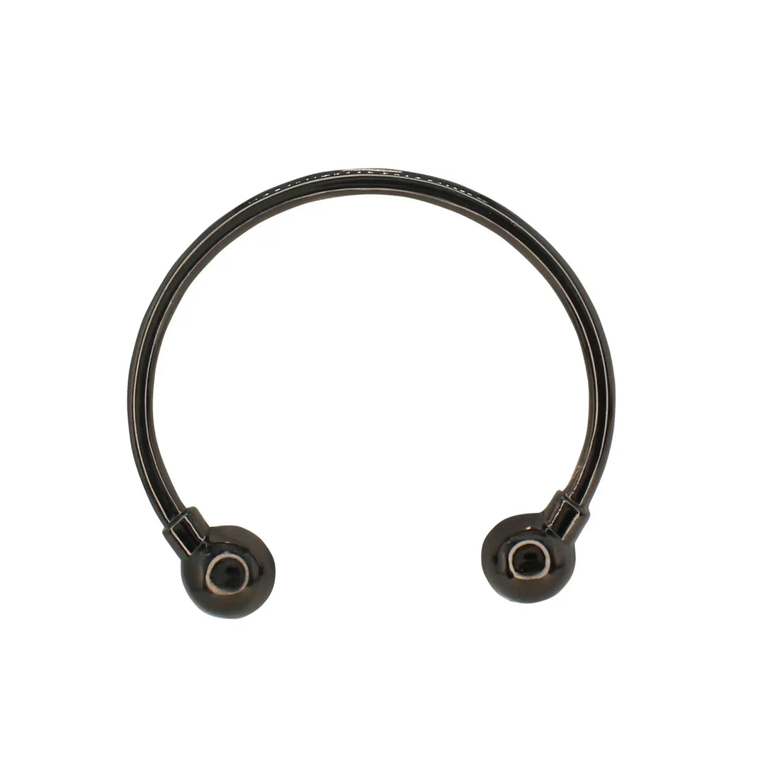 Curved Circular Elegance Metal Buckle