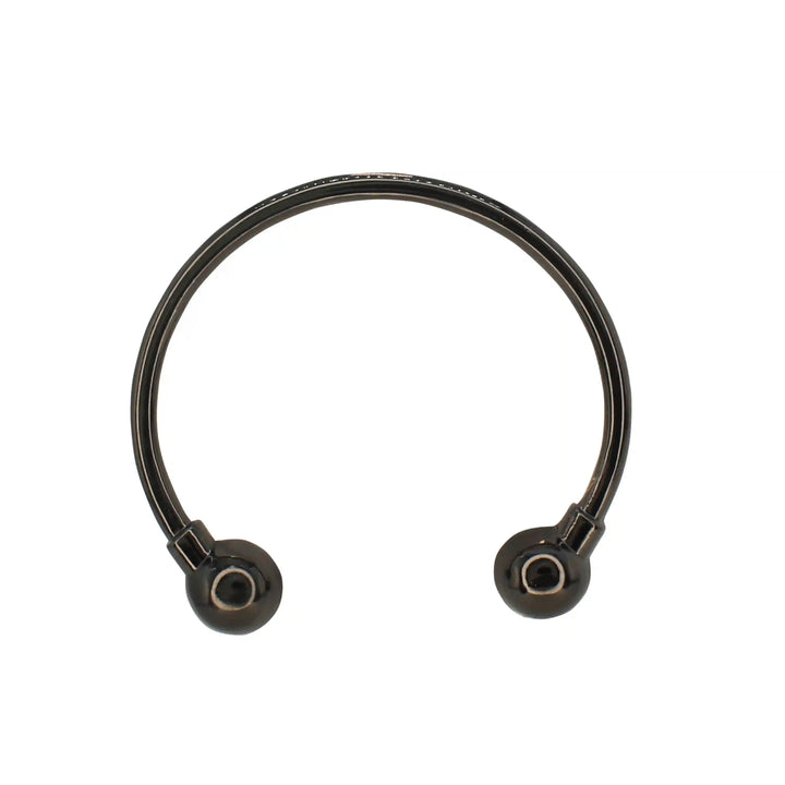 Curved Circular Elegance Metal Buckle