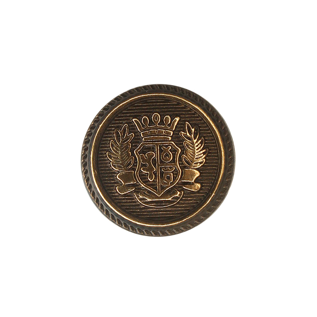 Royal imperial crest Metal Shank button (6 Big + 6 Small)