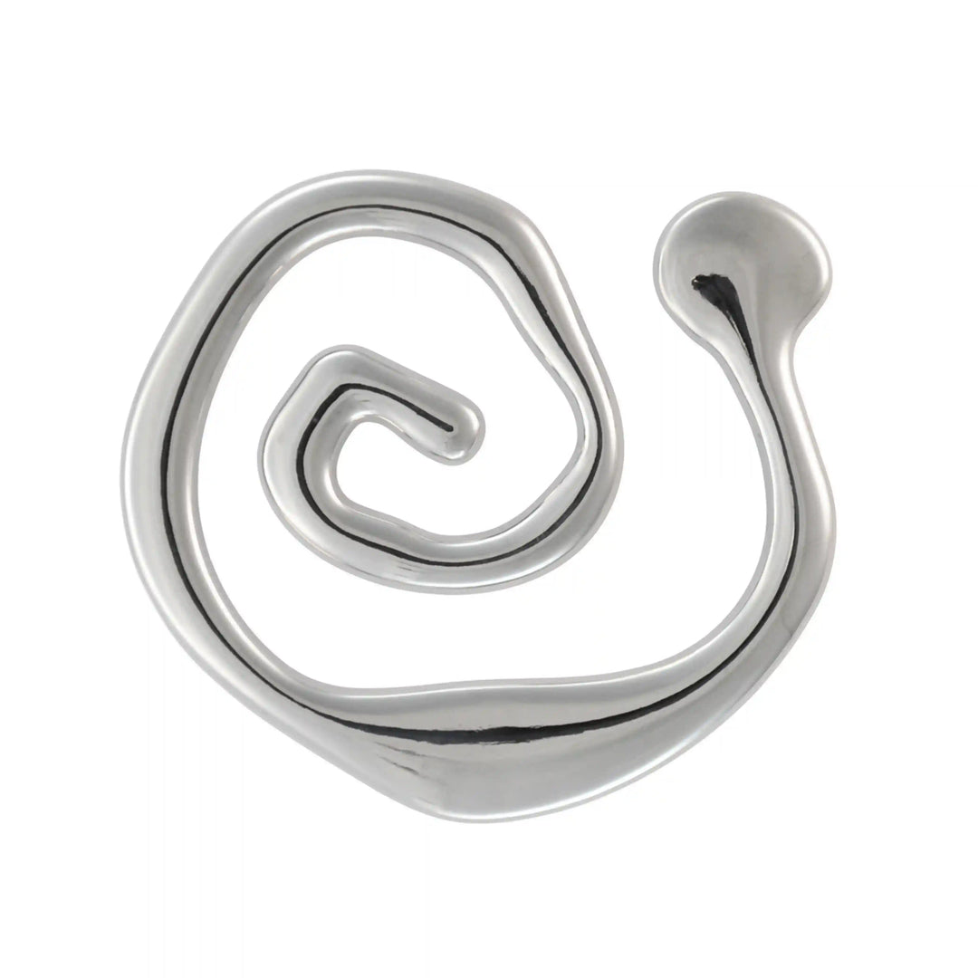 Spiral Inspire Gold & Silver Metal Buckle