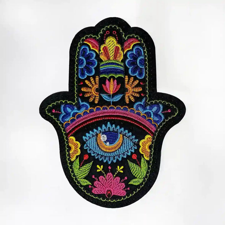 Hand Inspire Eye Sew Hot-Fix Patch