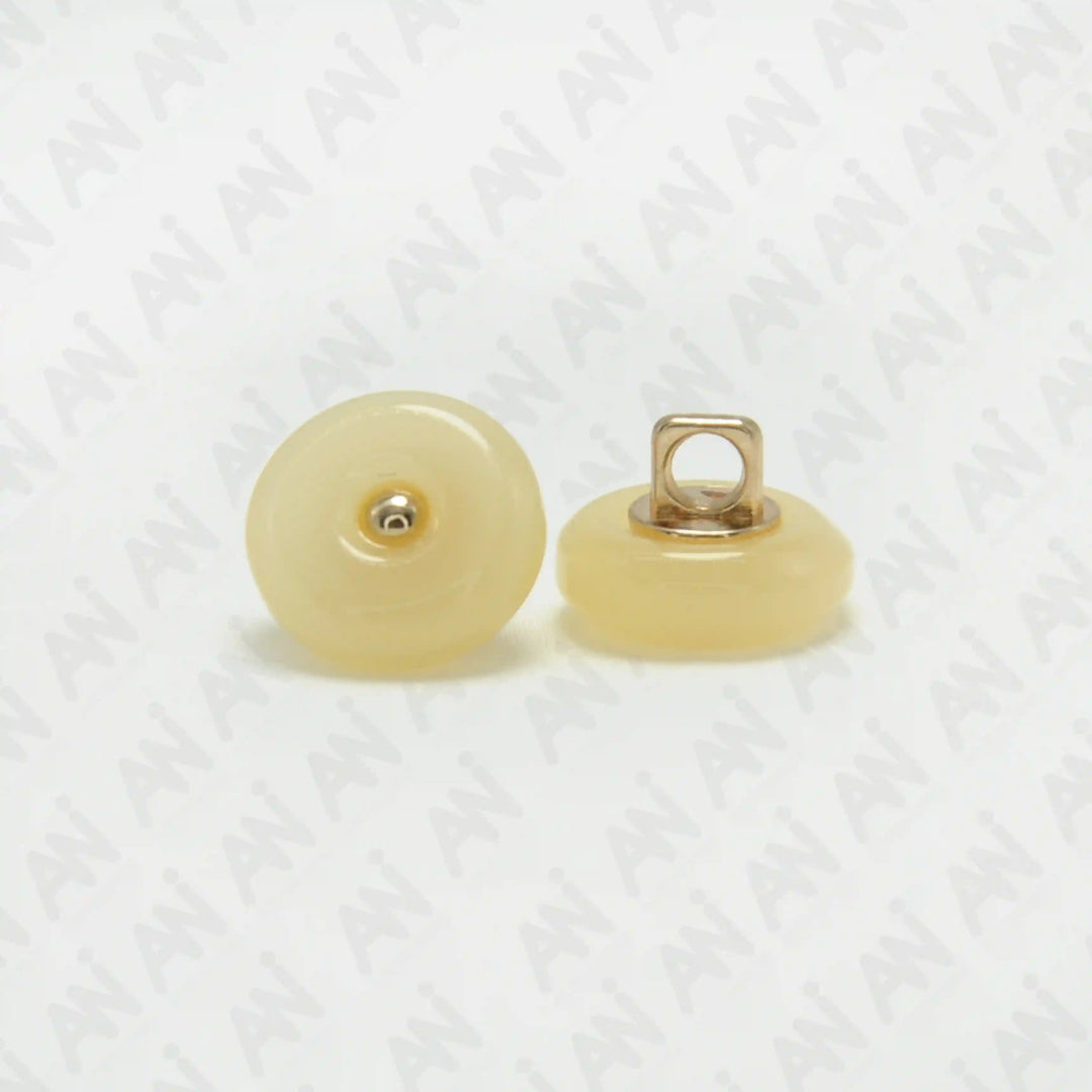 Classic Round Resin Shank Buttons | 12mm