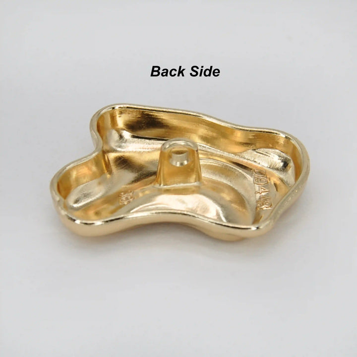 Irregular Shape Metal Buttons | 38mm, 24mm & 20mm