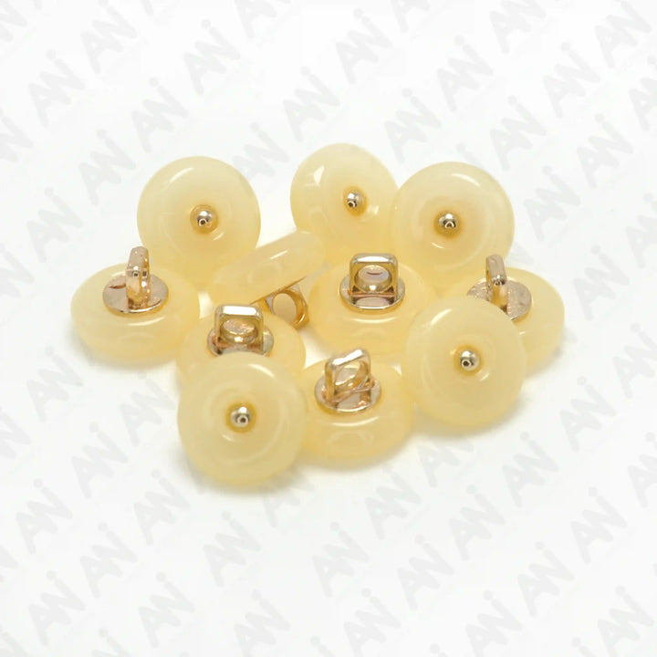 Classic Round Resin Shank Buttons | 12mm