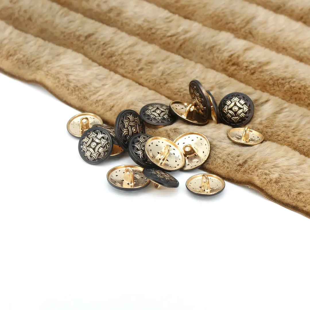 Celtic Knotwork Metal Buttons | 18mm(28L) & 20mm(32L)