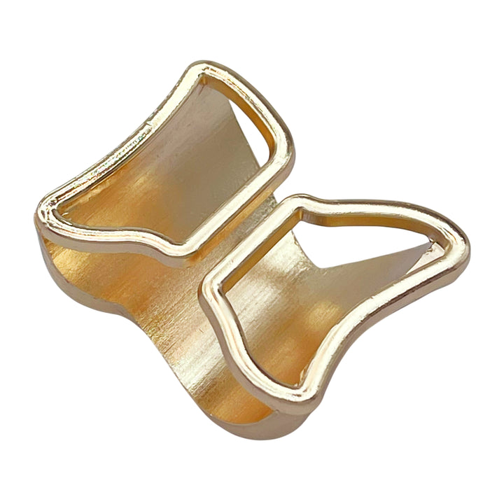 Twisted Design Metal Buckle