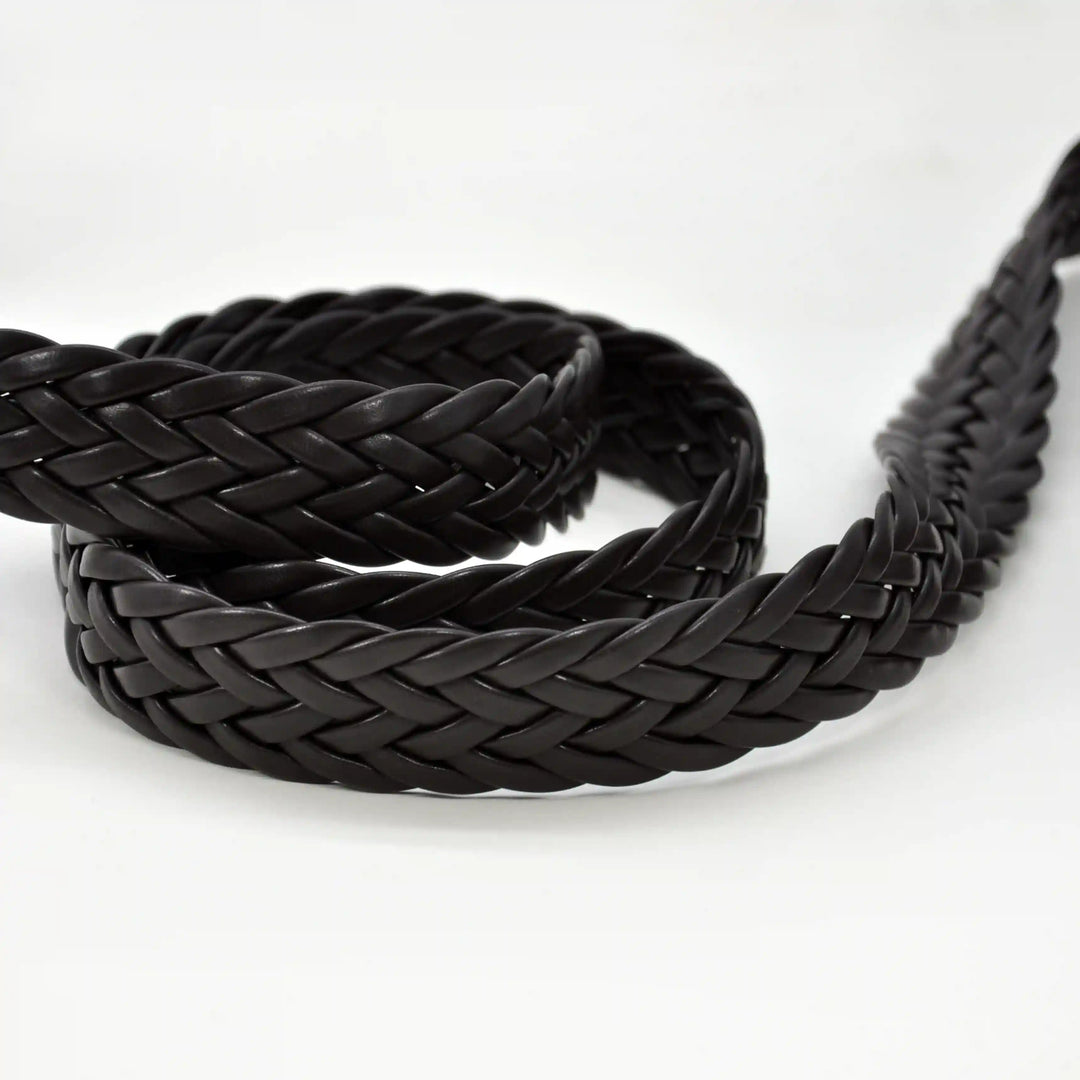 Braided Leather Belt