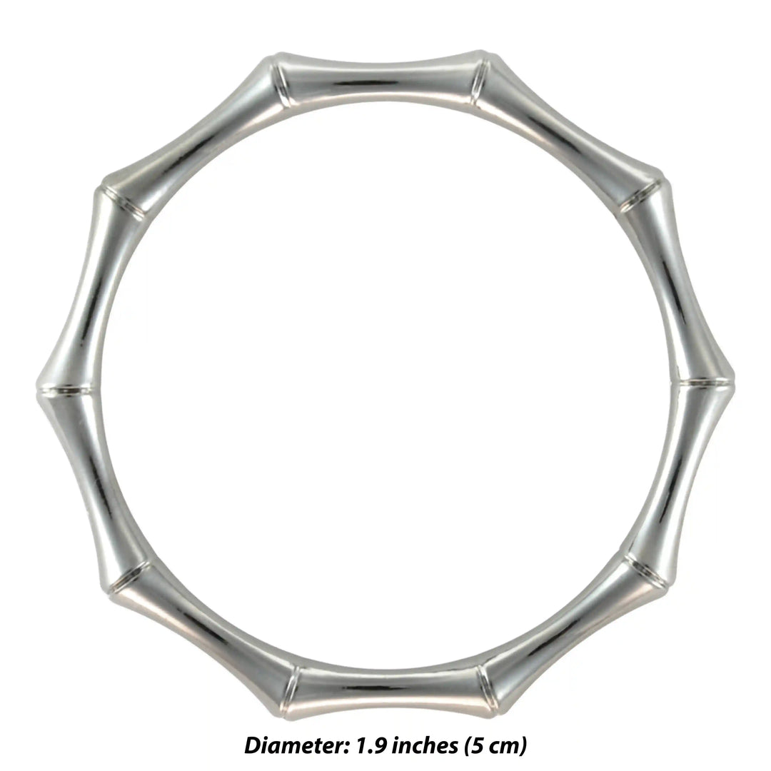 Bamboo Style Circular Buckle