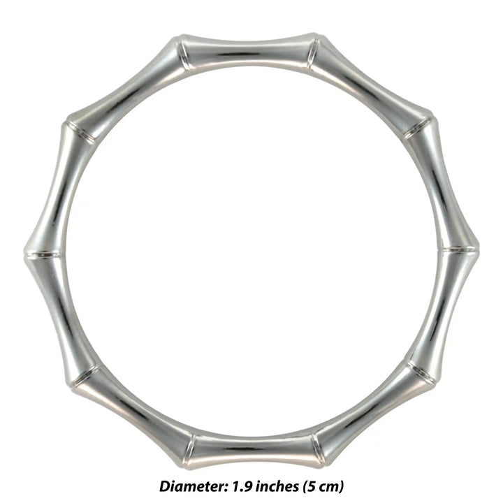 Bamboo Style Circular Buckle