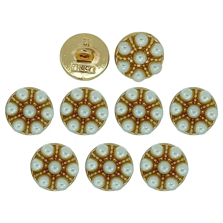 Peral Shirt 12mm Buttons