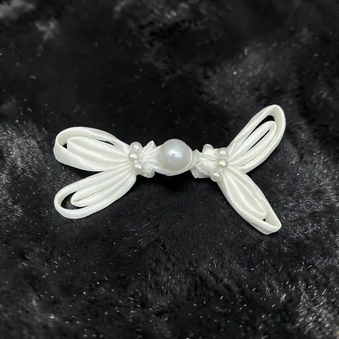 High-Gloss Liquid Ripple Frog Button