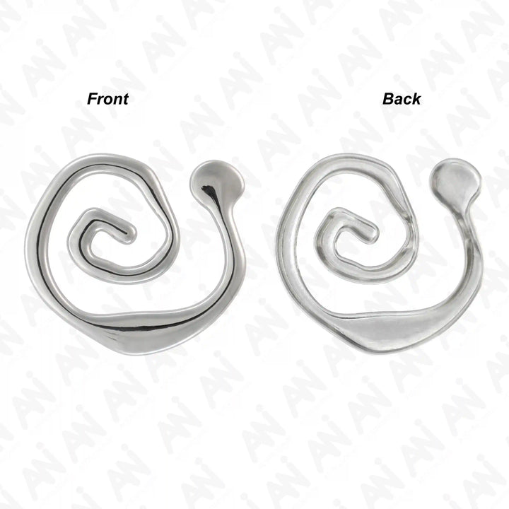 Spiral Inspire Gold & Silver Metal Buckle