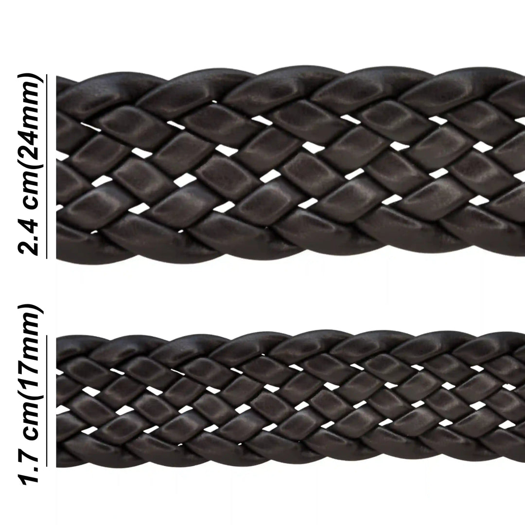 Rope Style Leather Lace
