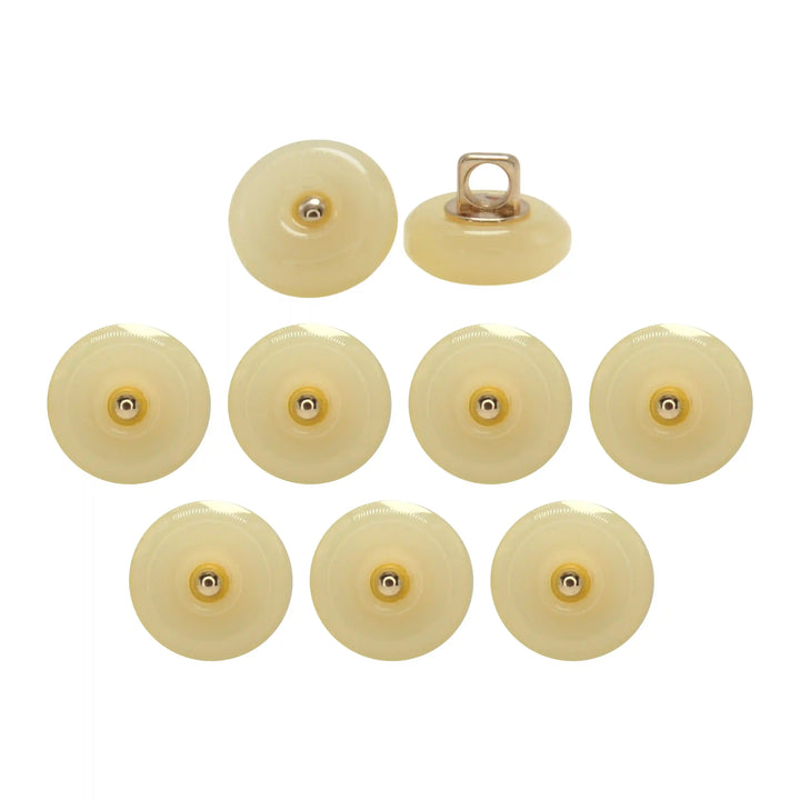 Classic Round Resin Shank Buttons | 12mm