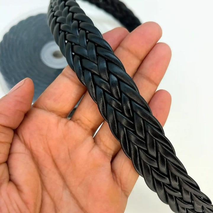 Braided Leather Belt