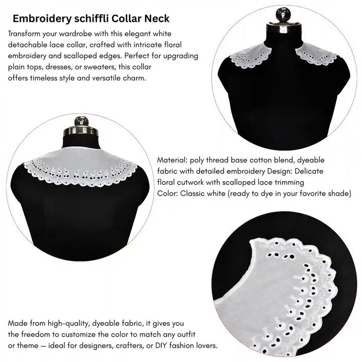 Detachable Peter Pan Collar