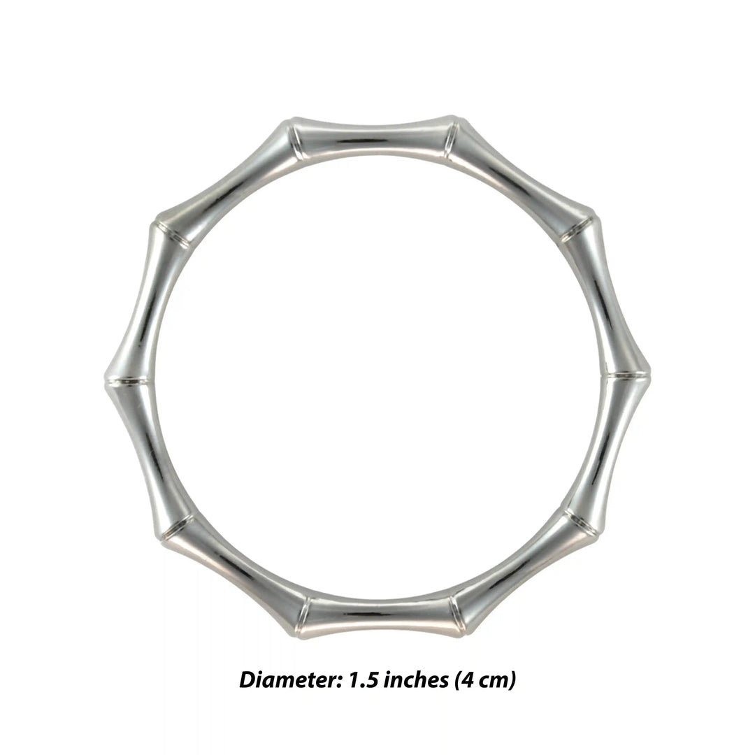 Bamboo Style Circular Buckle