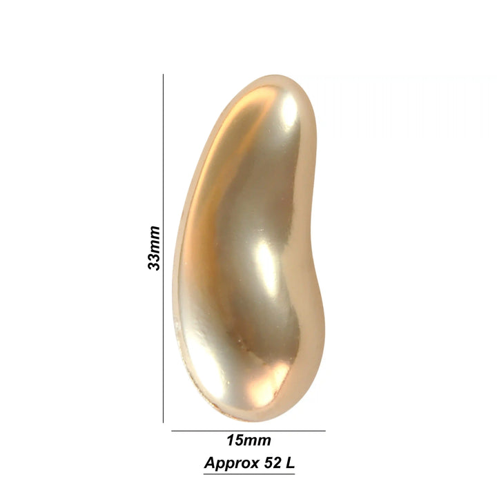 Metallic Bean Button | 33mm(52L)
