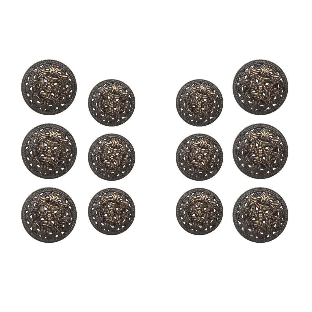 Baroque Design Metal Buttons